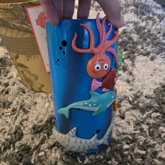 🌊 BRAND NEW Scentsy Kids Diffuser Shade - Deep Blue Sea - Picture 4 of 5